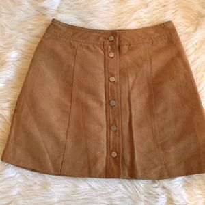 Divided by H&M faux suede skirt size 4